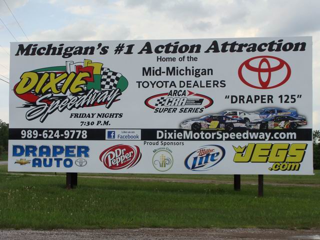 Birch Run Speedway & Event Center (Dixie Motor Speedway) - Summer 2013 From Randy